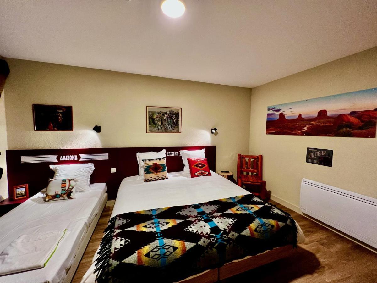 Hotel Le Ranch Brulon Bagian luar foto