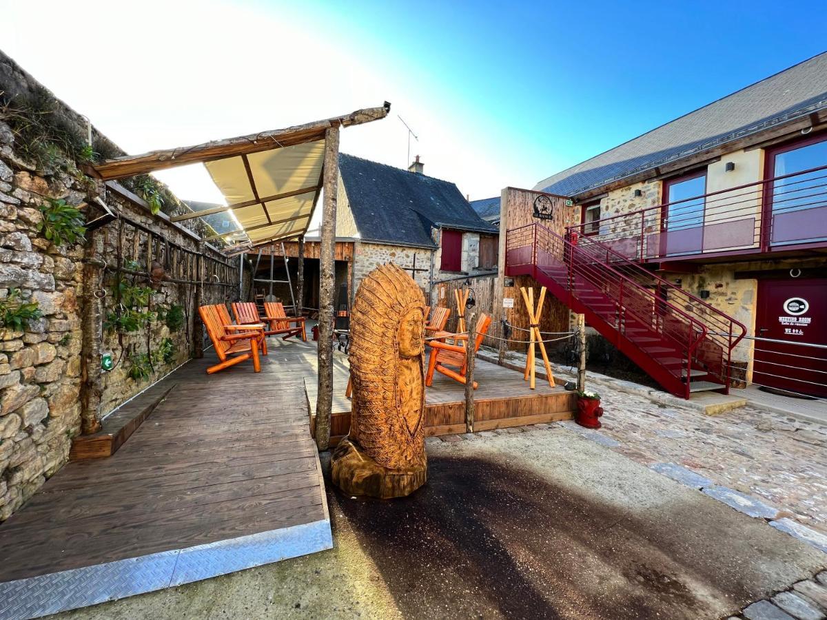 Hotel Le Ranch Brulon Bagian luar foto