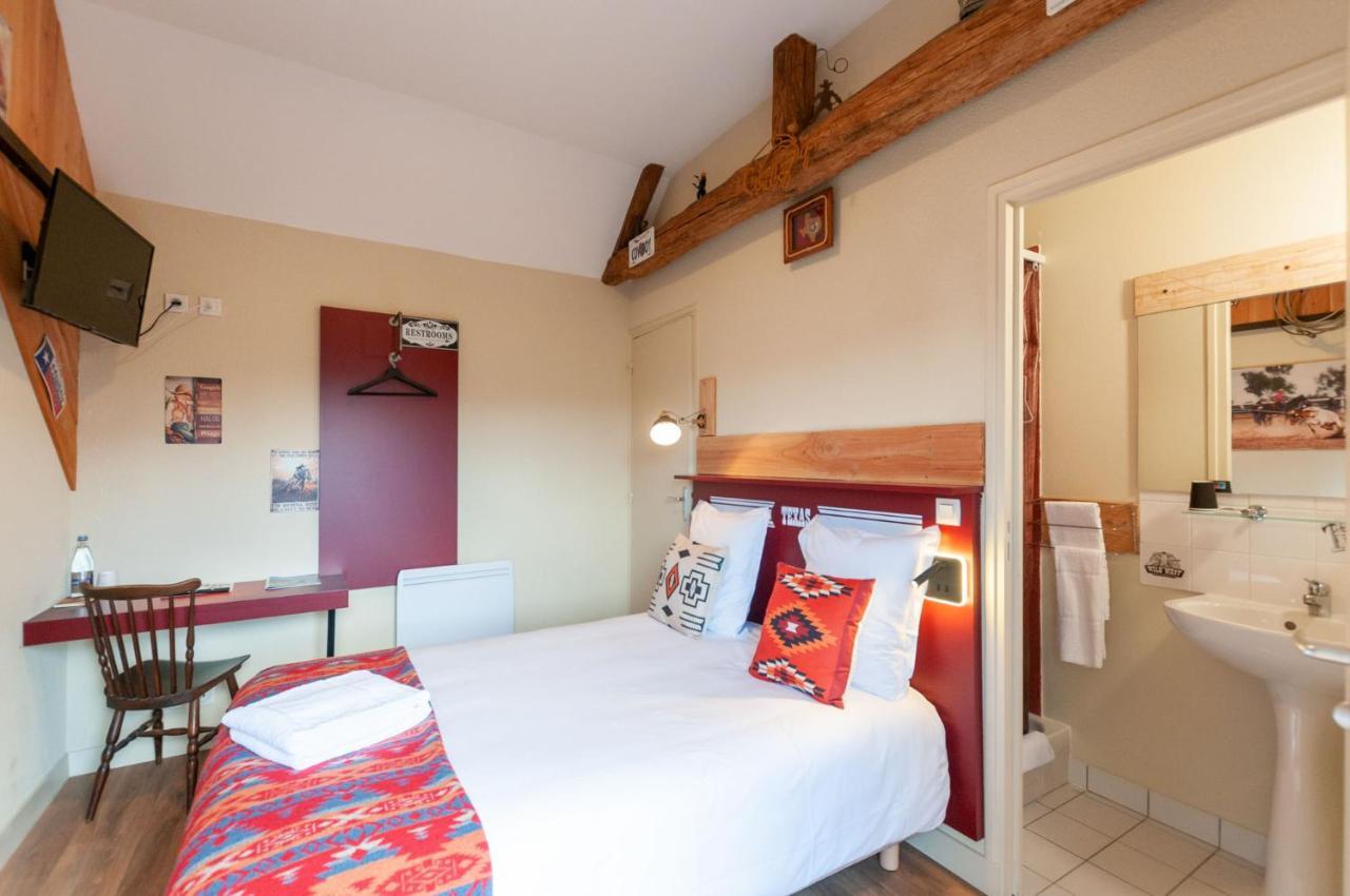 Hotel Le Ranch Brulon Bagian luar foto