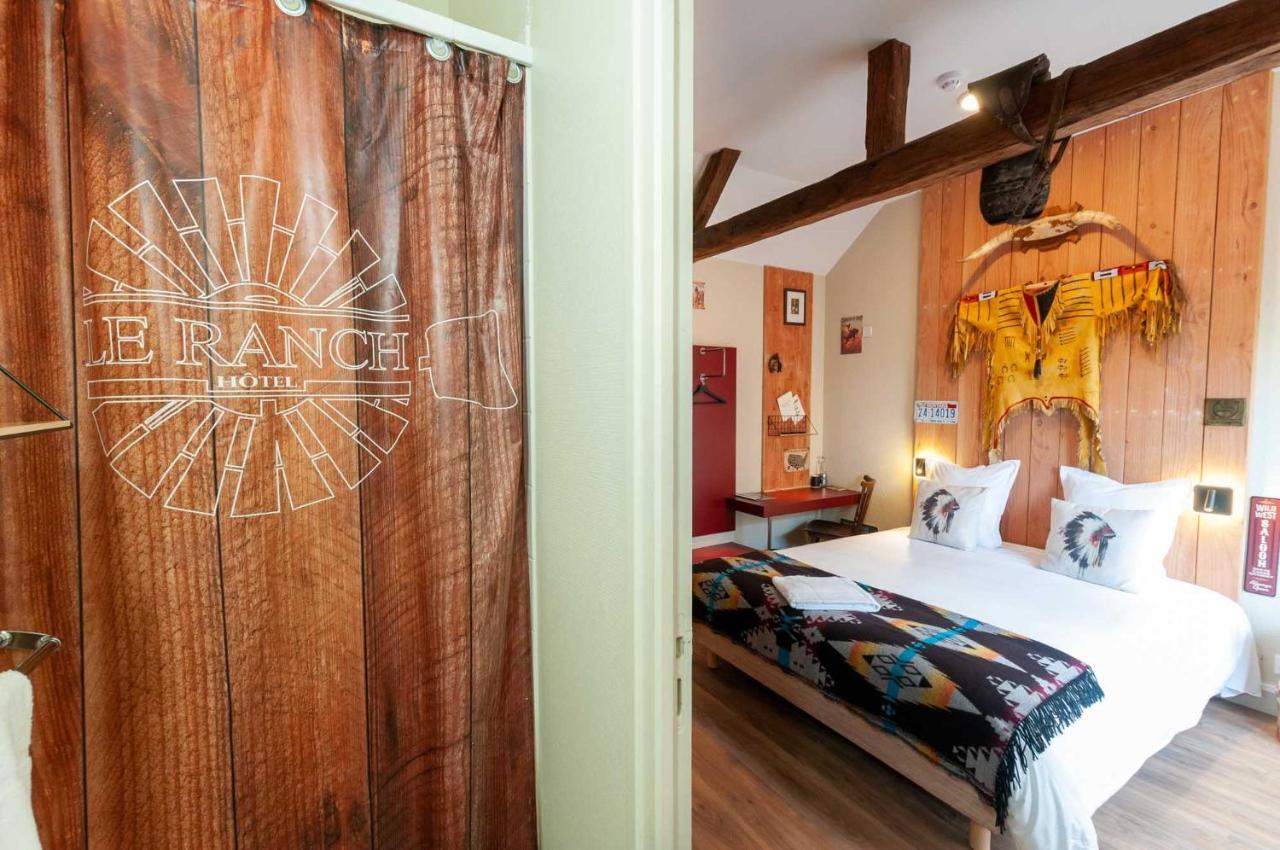 Hotel Le Ranch Brulon Bagian luar foto