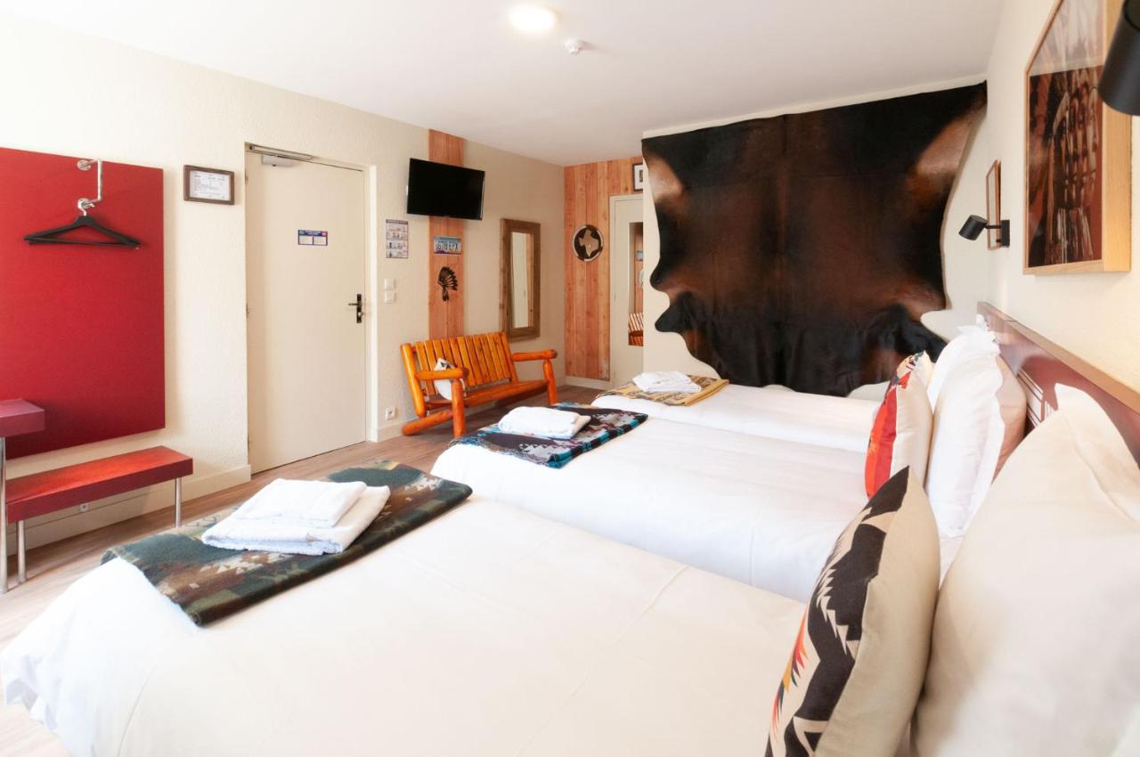 Hotel Le Ranch Brulon Bagian luar foto