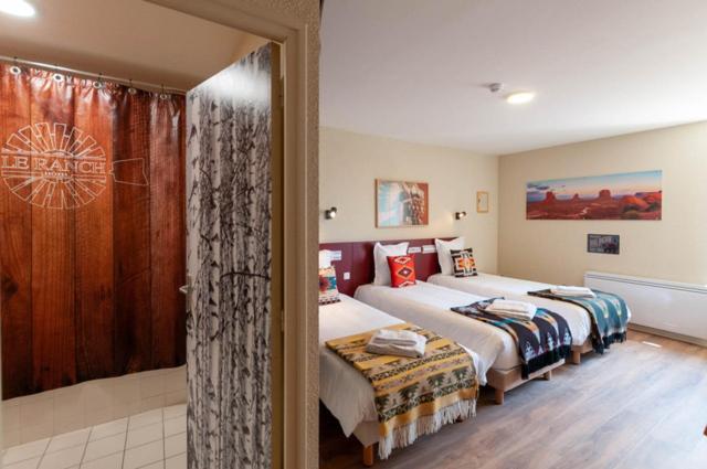 Hotel Le Ranch Brulon Bagian luar foto