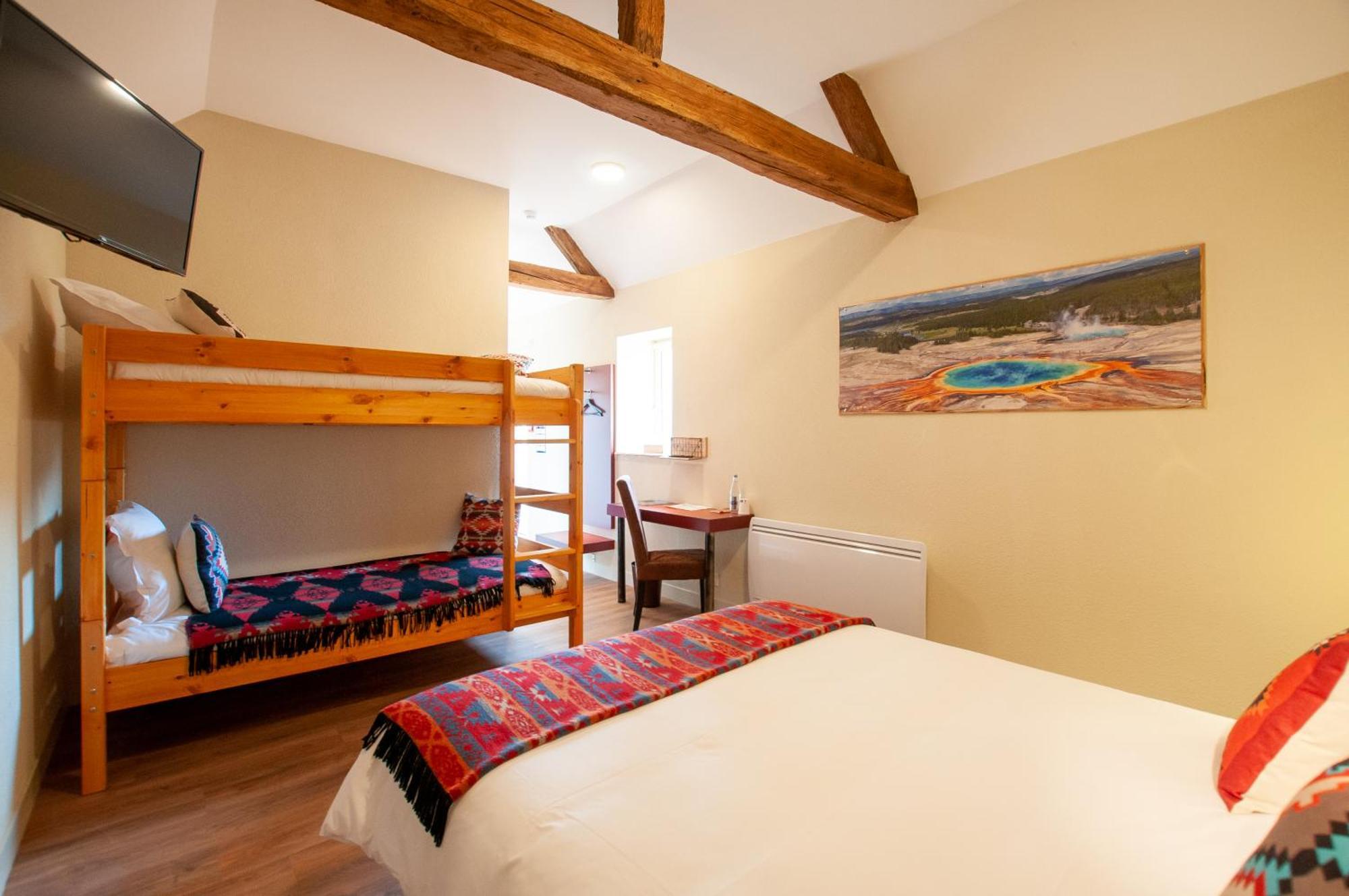 Hotel Le Ranch Brulon Bagian luar foto
